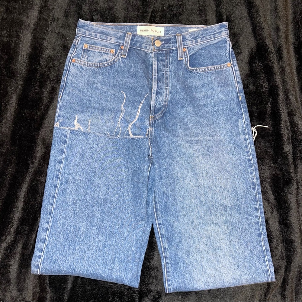 Aritizia Denim Forum Farrah High Rise Wide Leg